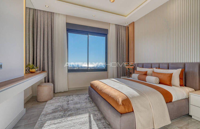 Alanya Kargıcak'ta Deniz Manzaralı Lüks 12 Odalı Villa 34