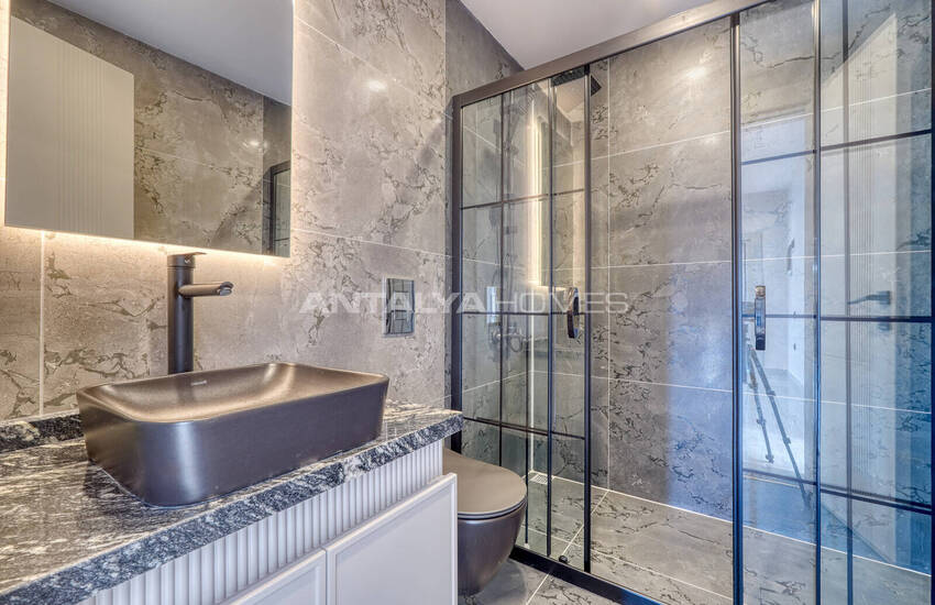 Alanya Kargıcak'ta Deniz Manzaralı Lüks 12 Odalı Villa 49