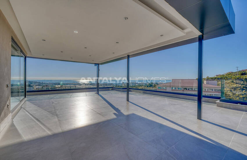 Alanya Kargıcak'ta Deniz Manzaralı Lüks 12 Odalı Villa 48