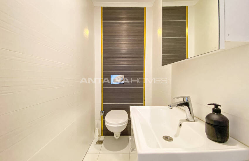 Меблированная квартира в комплексе в 500 м от моря в Алании 26