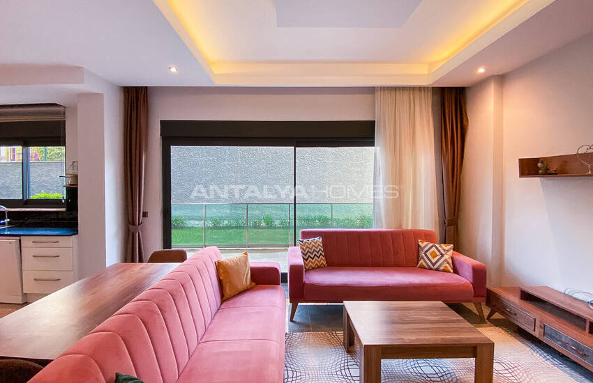 Меблированная квартира в комплексе в 500 м от моря в Алании 16