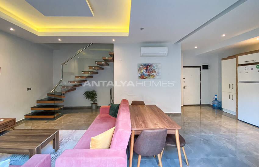 Меблированная квартира в комплексе в 500 м от моря в Алании 17