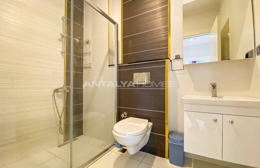 Меблированная квартира в комплексе в 500 м от моря в Алании 27