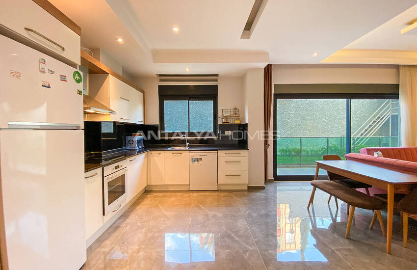 Меблированная квартира в комплексе в 500 м от моря в Алании 19