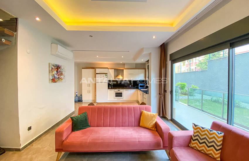 Меблированная квартира в комплексе в 500 м от моря в Алании 14