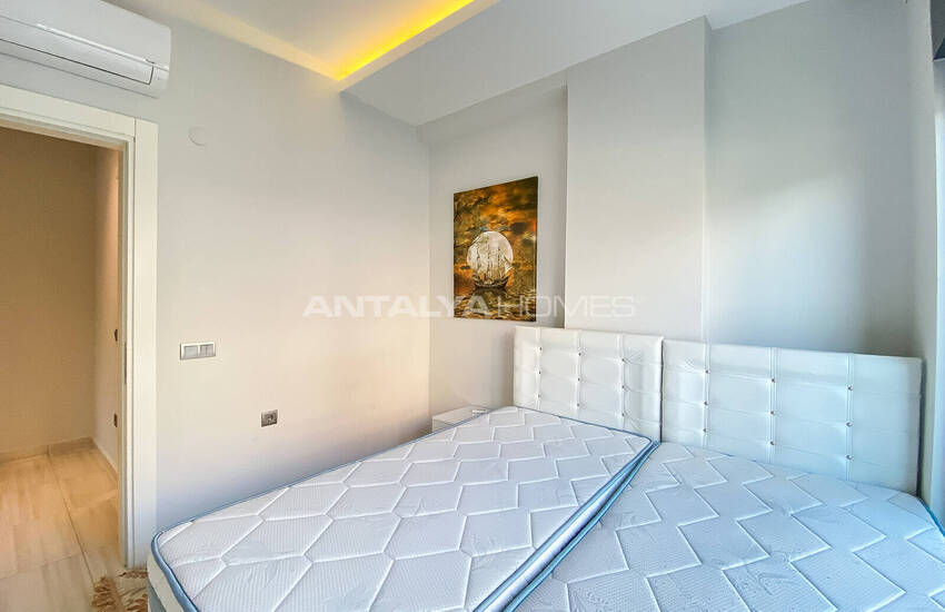 Меблированная квартира в комплексе в 500 м от моря в Алании 25