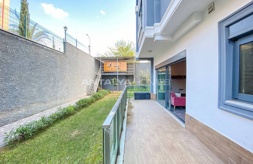 Меблированная квартира в комплексе в 500 м от моря в Алании 29