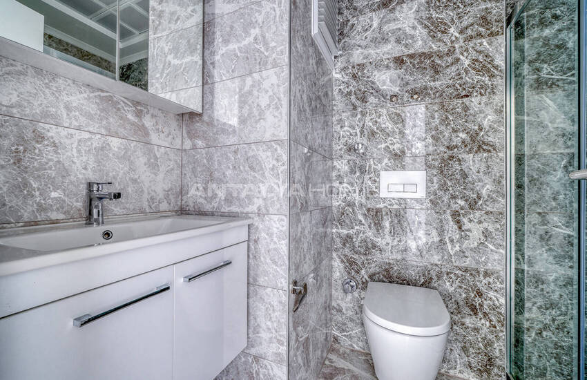 Квартира с видом на природу и город в Алании Оба 14