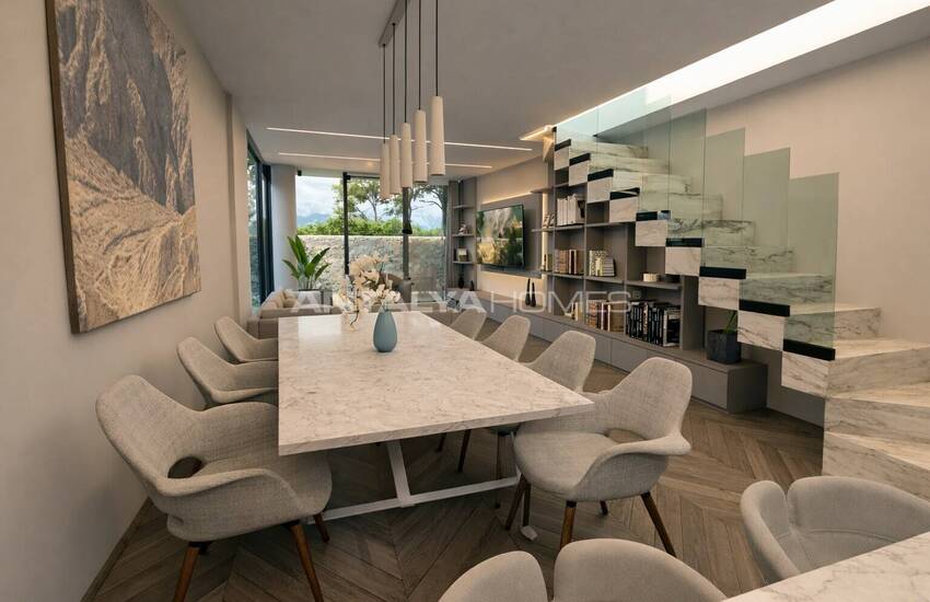 Элегантные виллы с собственным бассейном и садом в Калкане 13