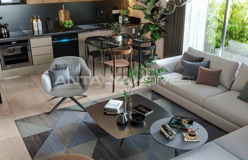 Antalya Altıntaş'ta Havuzlu Sitede 1+1 ve 3+1 Daireler 6