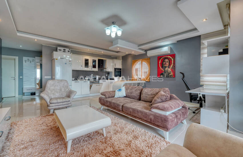 Elegante Möblierte Immobilie 200 M Vom Meer Entfernt In Alanya Kestel 11