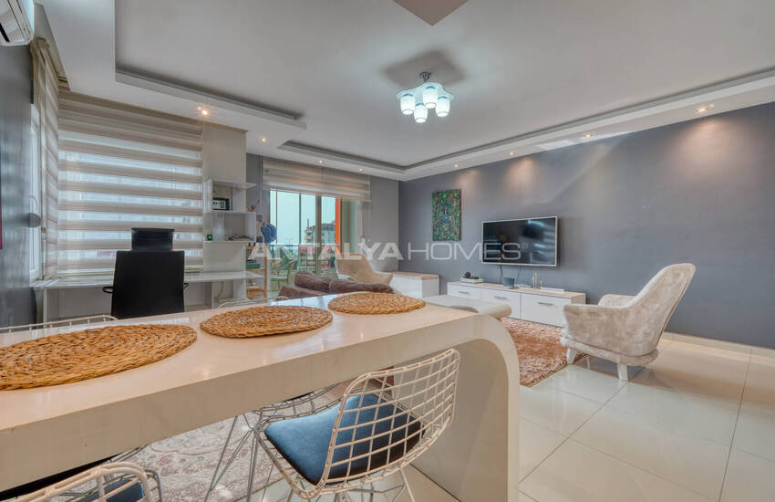 Elegante Möblierte Immobilie 200 M Vom Meer Entfernt In Alanya Kestel 13