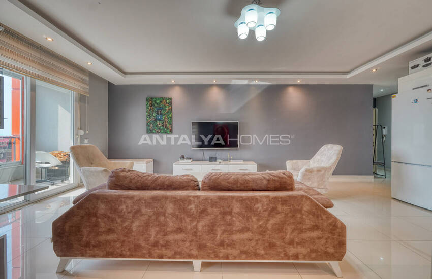 Elegante Möblierte Immobilie 200 M Vom Meer Entfernt In Alanya Kestel 12