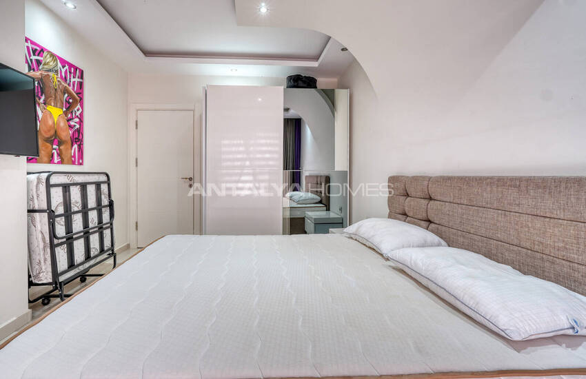 Elegante Möblierte Immobilie 200 M Vom Meer Entfernt In Alanya Kestel 18