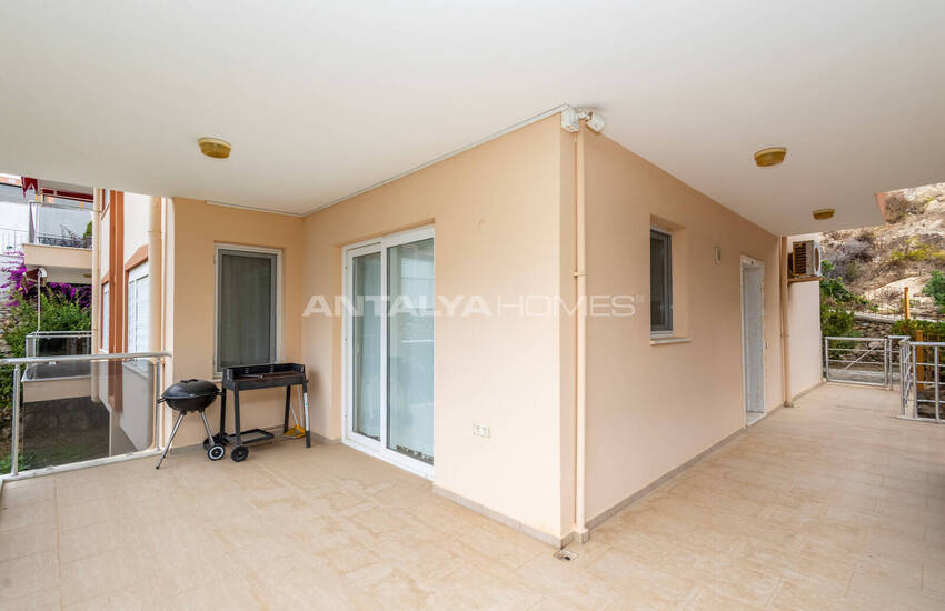 Дуплексная квартира с видом на море, окруженная природой в Алании 32