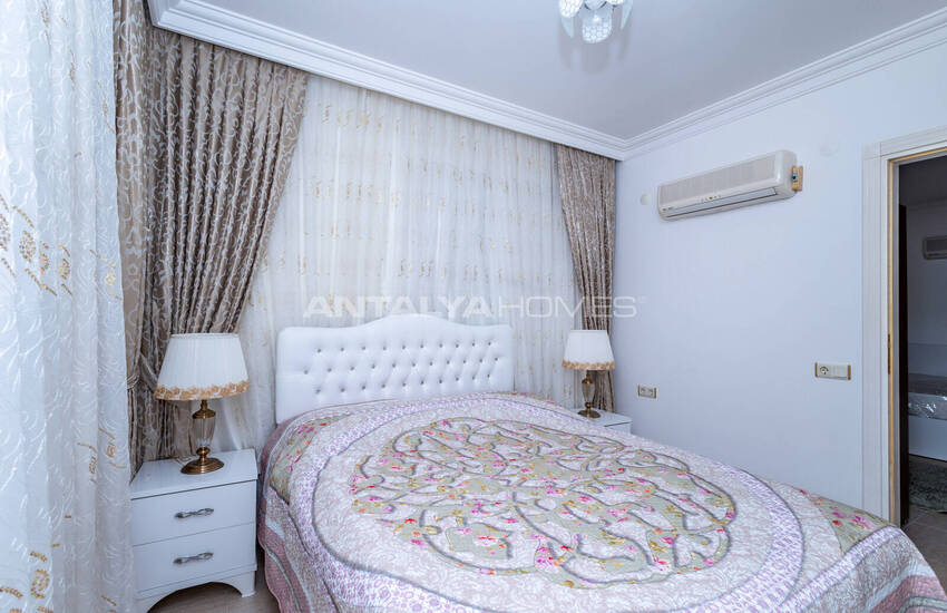 Квартира-дуплекс с видом на море в Алании в окружении природы 20