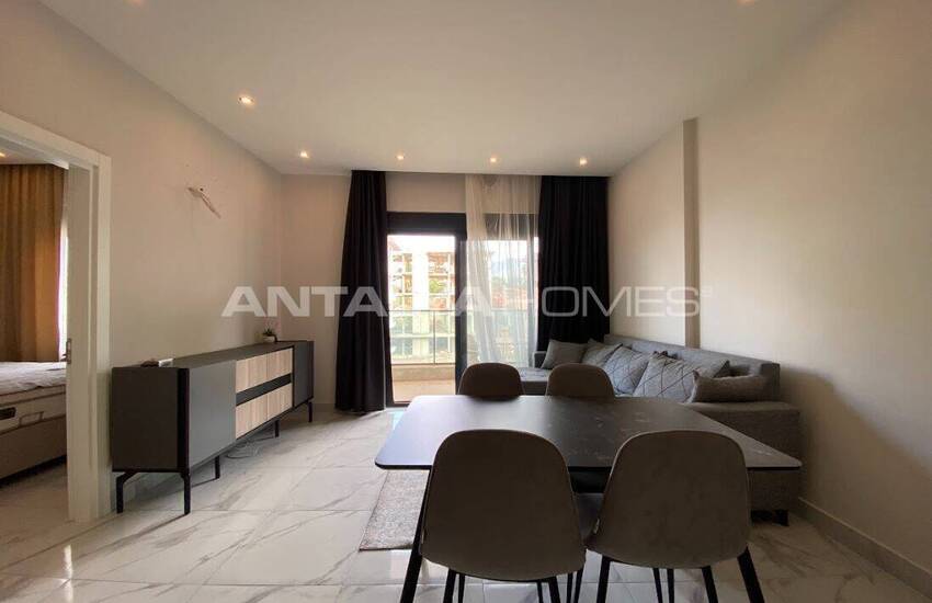 Меблированная квартира в комплексе в 1,5 км от моря в Алании 11