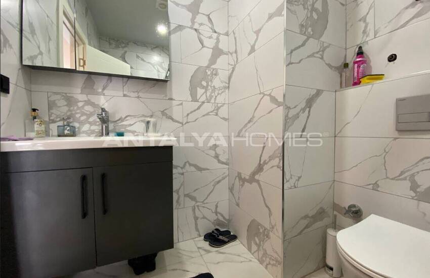 Меблированная квартира в комплексе в 1,5 км от моря в Алании 16