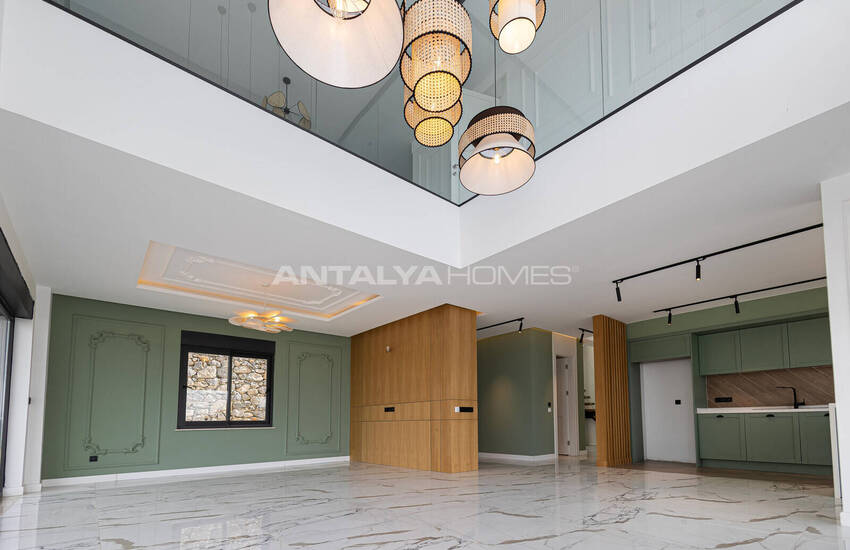 Fristående Duplexhus Med Havsutsikt Och Pool I Alanya Antalya 10