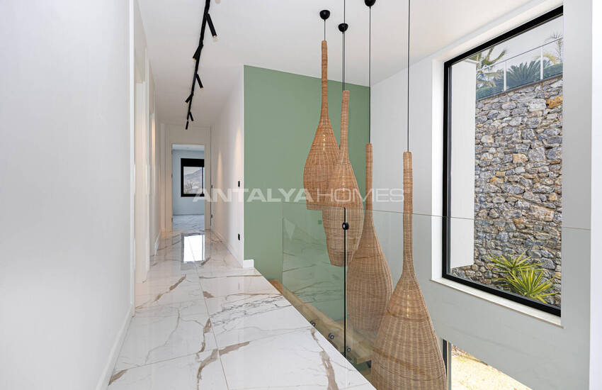 Fristående Duplexhus Med Havsutsikt Och Pool I Alanya Antalya 29