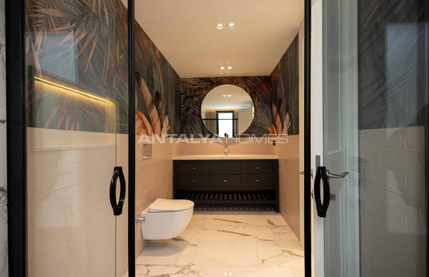 Fristående Duplexhus Med Havsutsikt Och Pool I Alanya Antalya 41