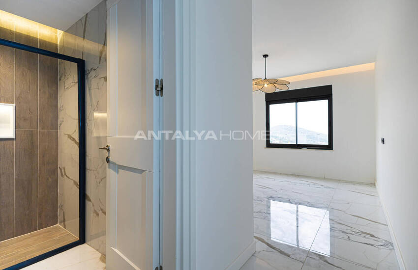 Fristående Duplexhus Med Havsutsikt Och Pool I Alanya Antalya 44