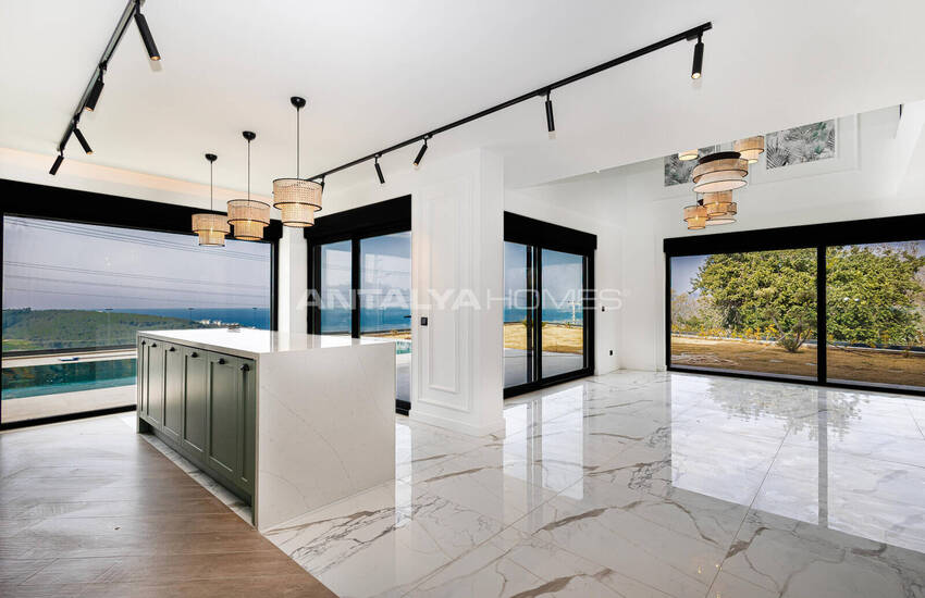 Fristående Duplexhus Med Havsutsikt Och Pool I Alanya Antalya 15