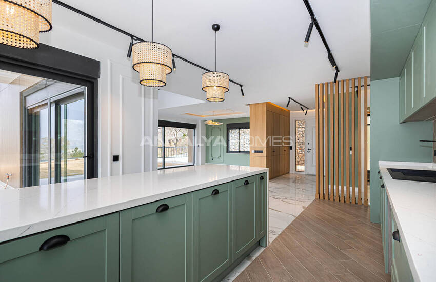 Fristående Duplexhus Med Havsutsikt Och Pool I Alanya Antalya 16