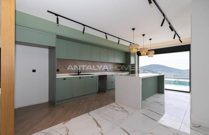 Fristående Duplexhus Med Havsutsikt Och Pool I Alanya Antalya 17