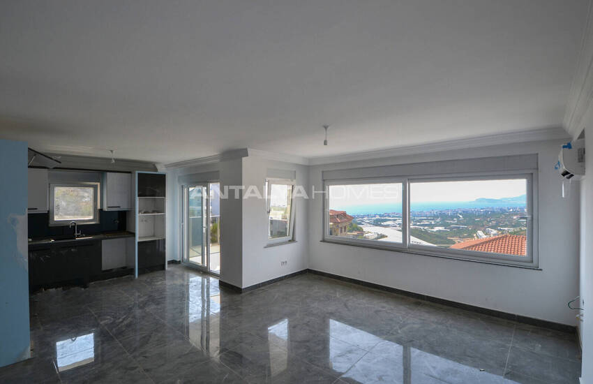 Duplexfastighet Med Havs- Och Stadsutsikt I Alanya Kargıcak 7