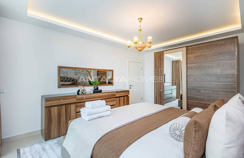 Möblerad Duplexfastighet Med 2 Sovrum Vid Havet I Alanya 33