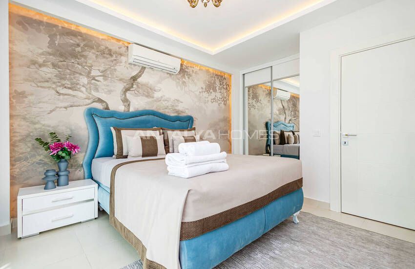 Möblerad Duplexfastighet Med 2 Sovrum Vid Havet I Alanya 28