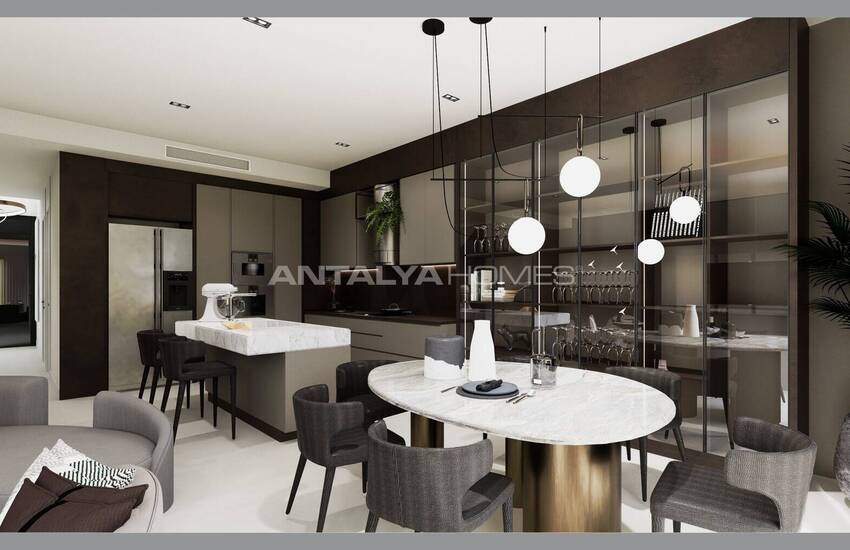 Роскошные дома 6+1 с бассейном в Алтынташе, Анталия 10