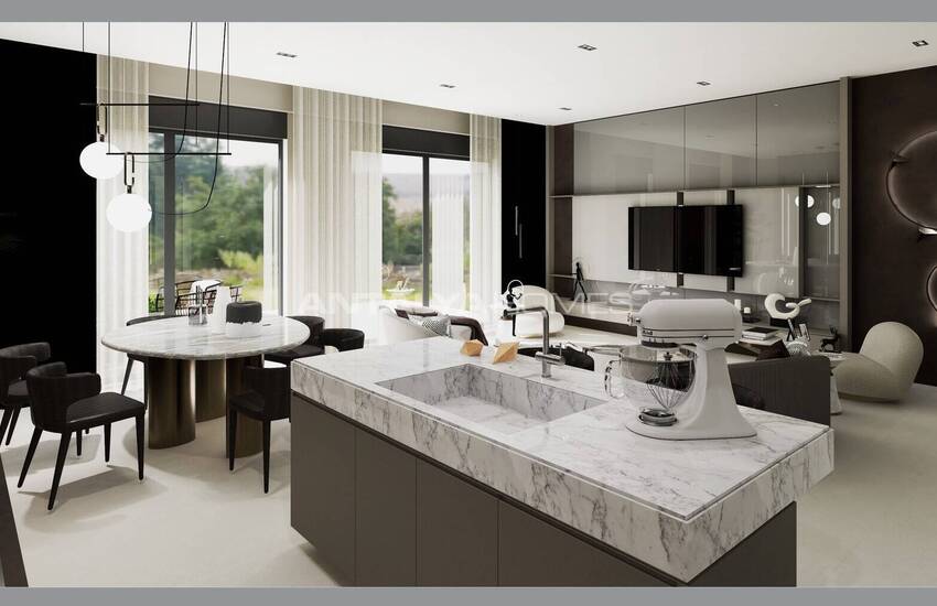 Роскошные дома 6+1 с бассейном в Алтынташе, Анталия 11