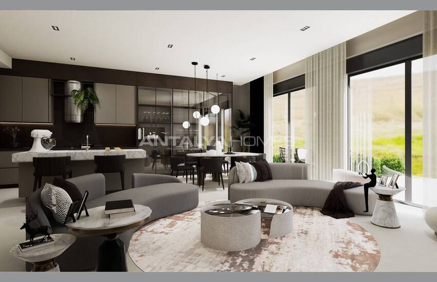 Роскошные дома 6+1 с бассейном в Алтынташе, Анталия 9