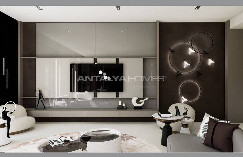 Роскошные дома 6+1 с бассейном в Алтынташе, Анталия 8