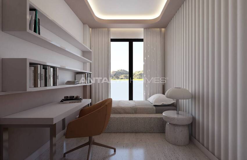 4-våningshus Med Privata Pooler I Antalya Aksu 38