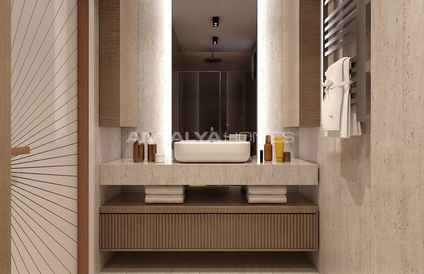 4-våningshus Med Privata Pooler I Antalya Aksu 48