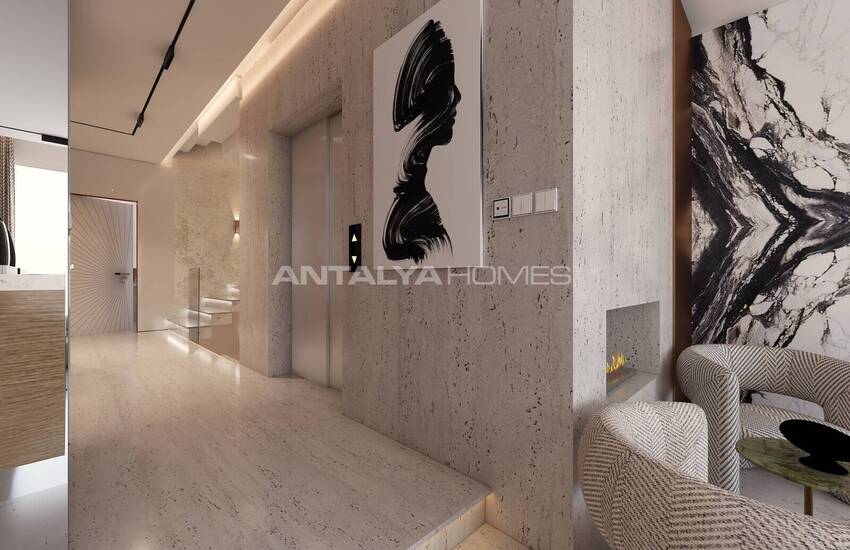 Antalya Aksu'da Özel Havuzlu 4+2 Satılık Şık Villalar 40