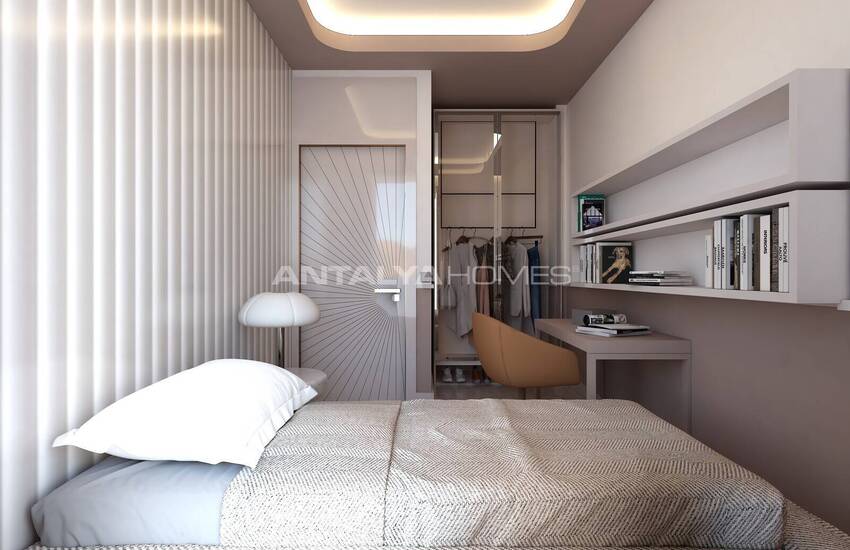 Antalya Aksu'da Özel Havuzlu 4+2 Satılık Şık Villalar 34