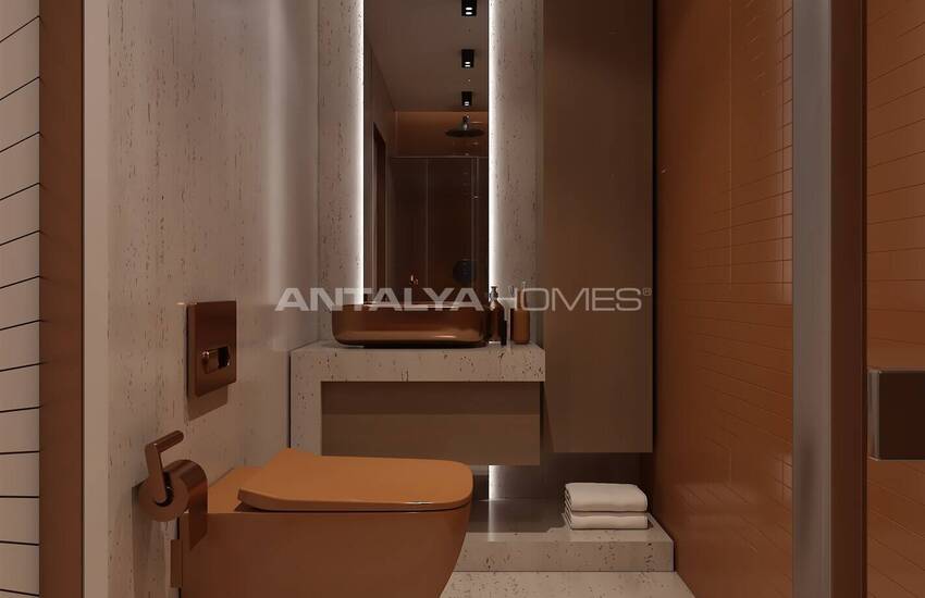 Antalya Aksu'da Özel Havuzlu 4+2 Satılık Şık Villalar 47