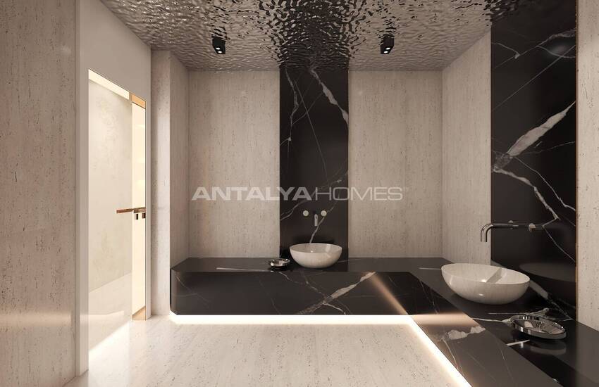 Antalya Aksu'da Özel Havuzlu 4+2 Satılık Şık Villalar 51