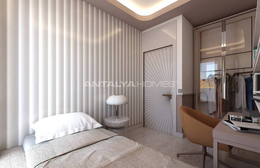 Antalya Aksu'da Özel Havuzlu 4+2 Satılık Şık Villalar 32