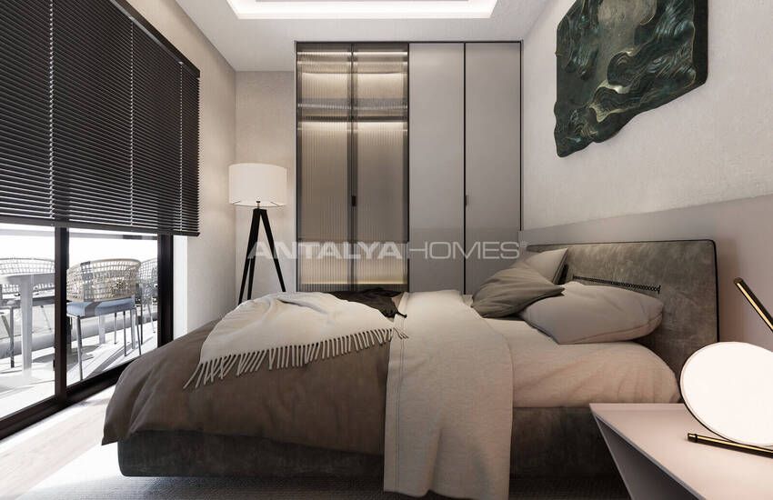 Elegant Flats in a Complex with Pool and Sauna in Alanya 14