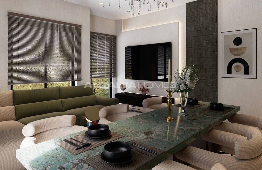 Elegant Flats in a Complex with Pool and Sauna in Alanya 10