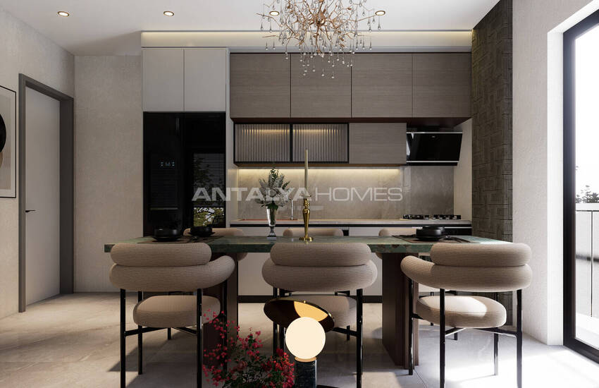 Elegant Flats in a Complex with Pool and Sauna in Alanya 9