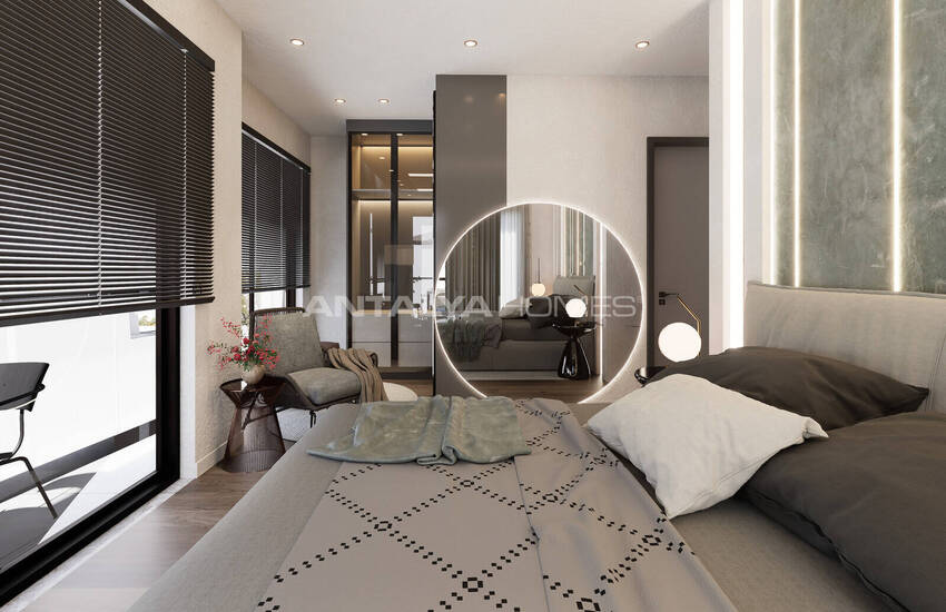 Elegant Flats in a Complex with Pool and Sauna in Alanya 15