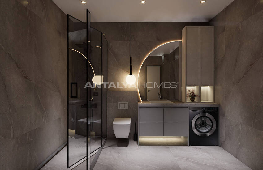 Elegant Flats in a Complex with Pool and Sauna in Alanya 18