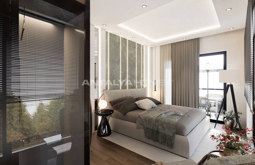 Elegant Flats in a Complex with Pool and Sauna in Alanya 12