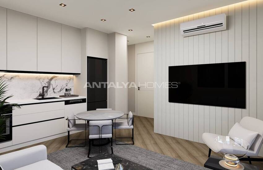 Квартиры с аквапарком и выходом к бассейну в Алтынташе 29